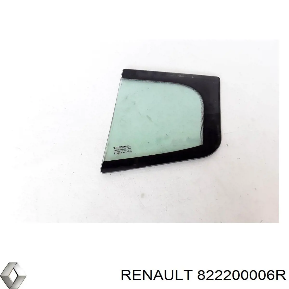 822200006R Renault (RVI) Скло кутове дверей задніх