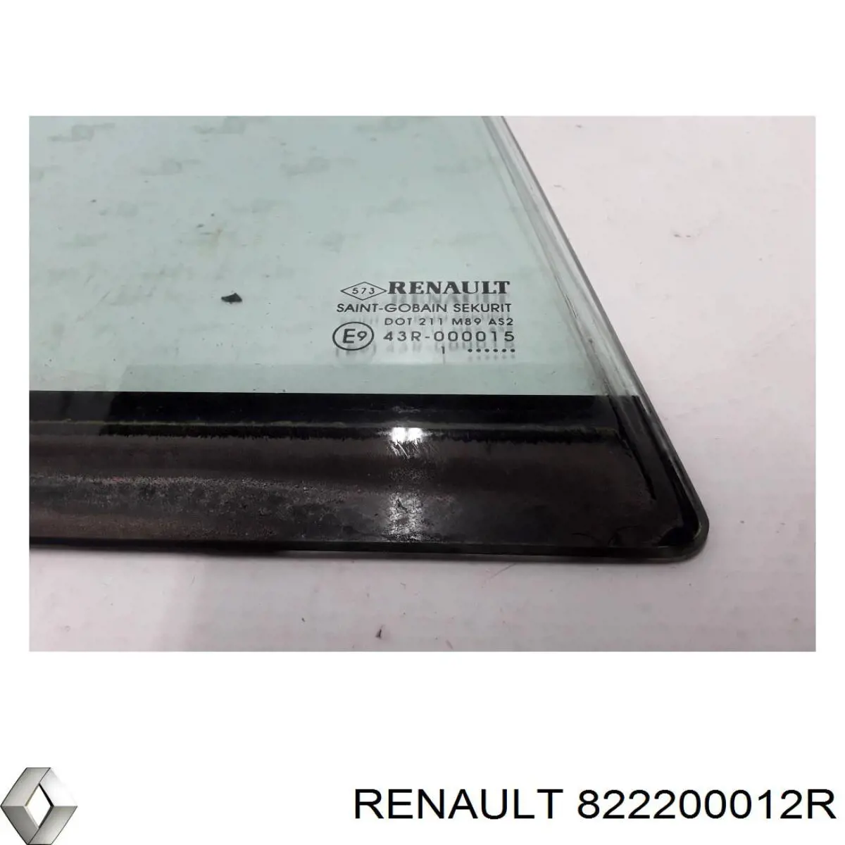 Скло кутове дверей задніх Renault (RVI) 822200012R ціна, від 8.77 USD