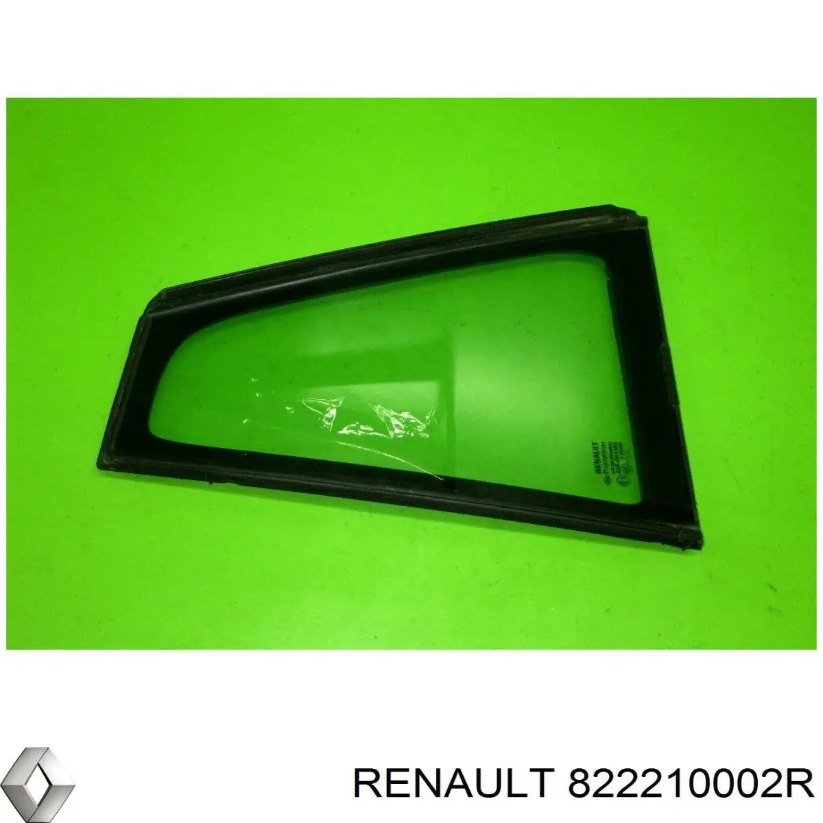 Скло-кватирка двері, задній, лівою Renault (RVI) 822210002R ціна, від 12.37 USD