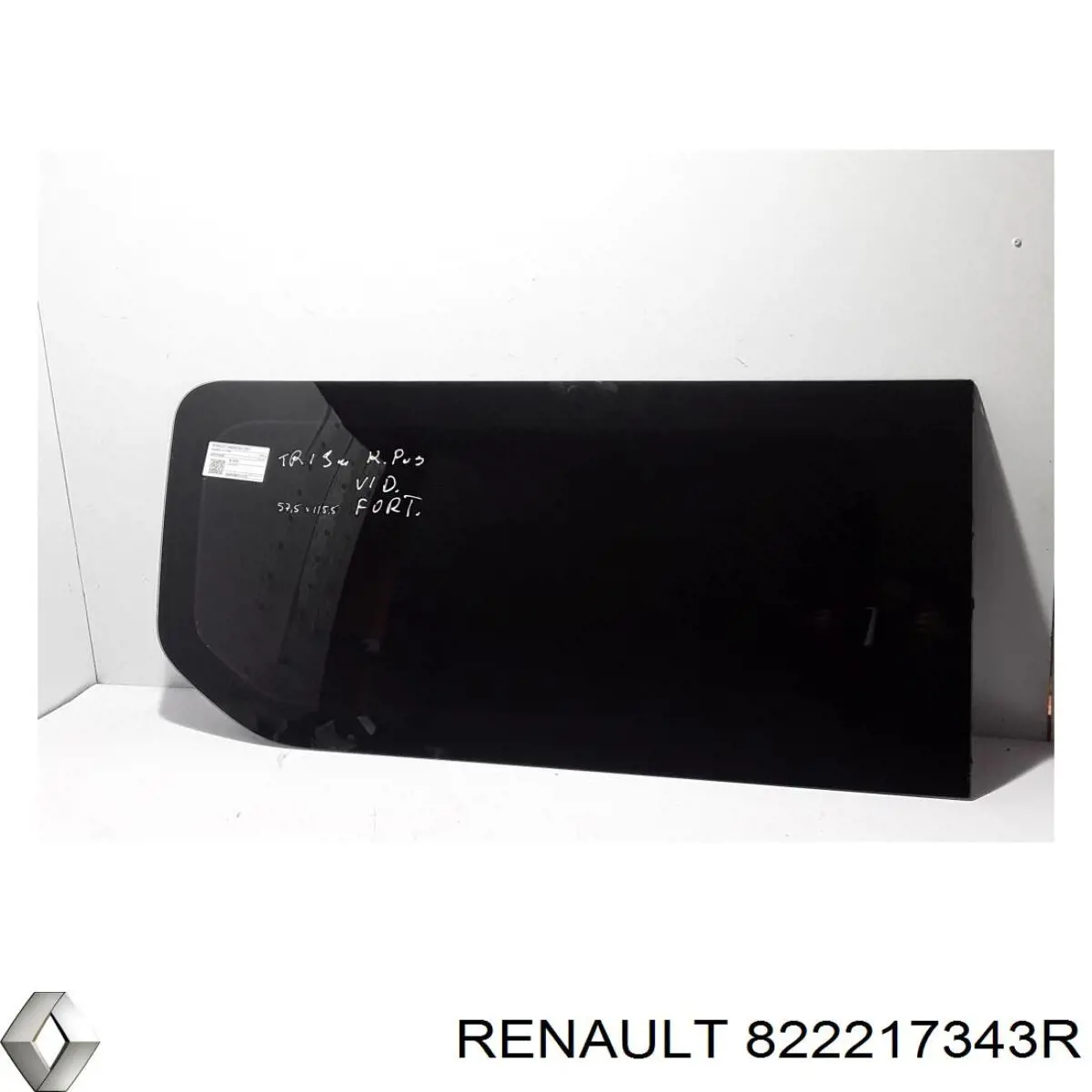 822217343R Renault (RVI) Скло заднє ліве