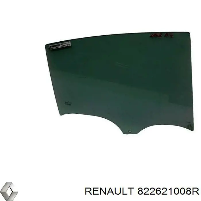 Задня кватирка права Renault (RVI) 822621008R