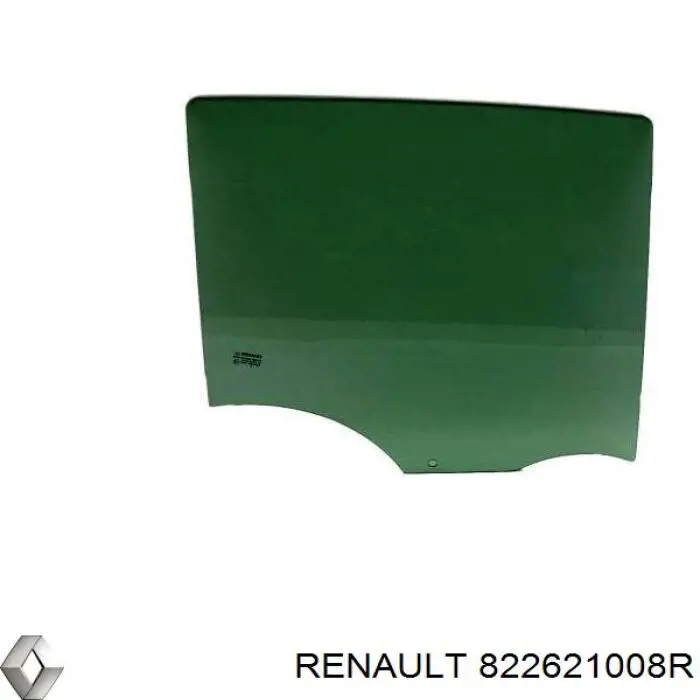 Скло кутове дверей задніх Renault (RVI) 822621008R ціна, від 11.67 USD