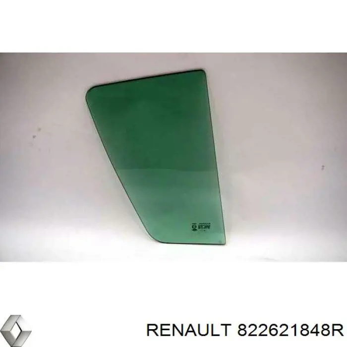822621848R Renault (RVI) Скло-кватирка двері, задній, правій