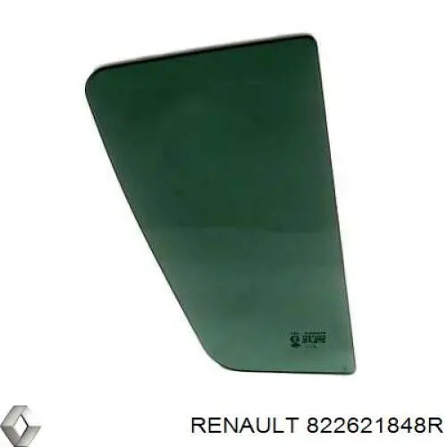 Скло кутове дверей задніх Renault (RVI) 822621848R ціна, від 10.37 USD