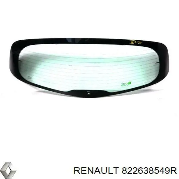 Скло-кватирка двері, задньої, лівої Renault (RVI) 822638549R ціна, від 14.09 USD