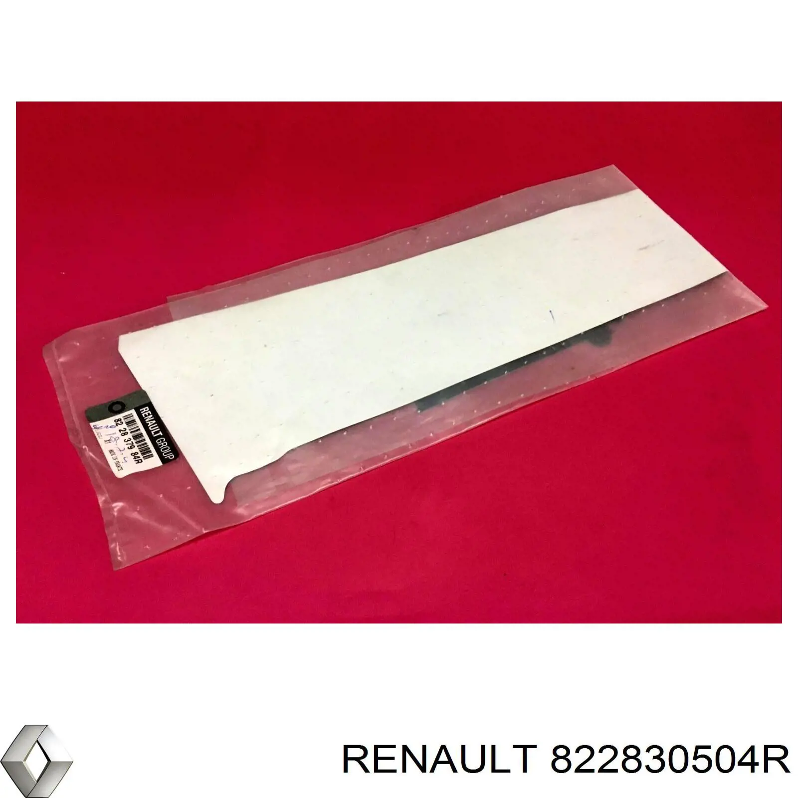 Накладка задньої двері, правої, вертикальна Renault (RVI) 822830504R ціна, від 48.82 USD