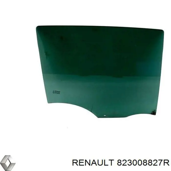 Скло заднього ліхтаря, правого 823008827R Renault (RVI)