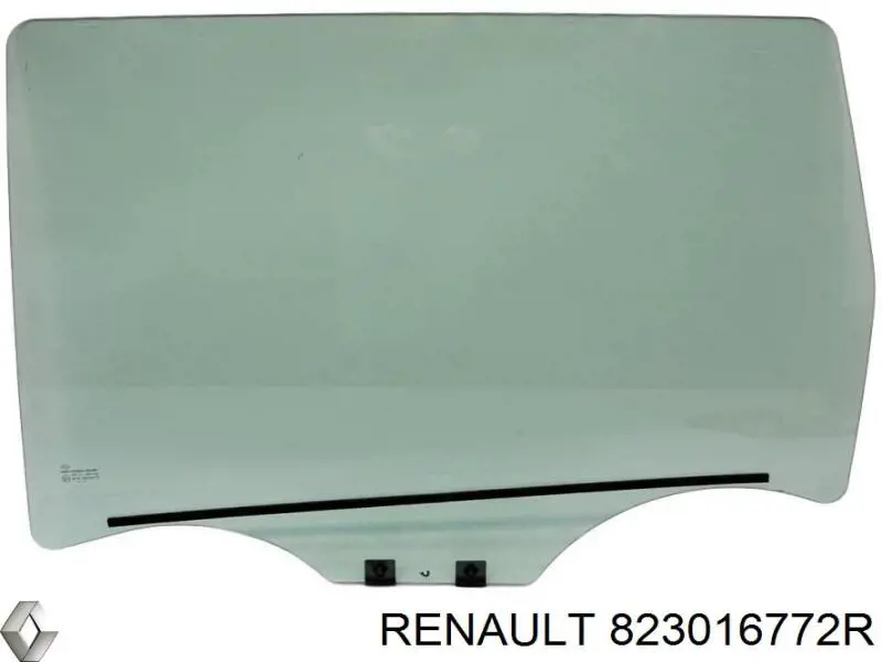 Скло задньої двері лівої на Renault Lodgy 