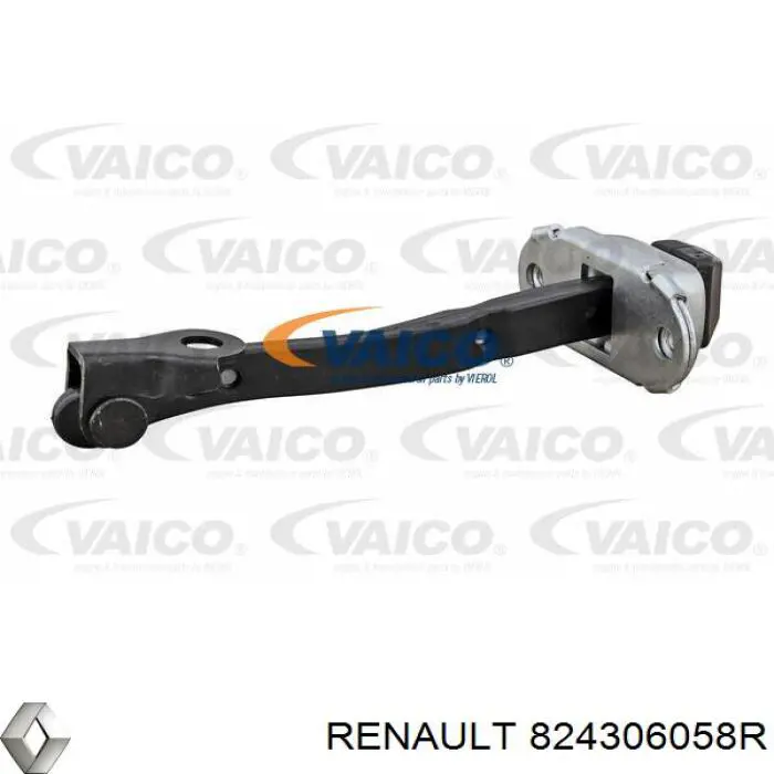 Обмежувач відкриття дверей, задній Renault (RVI) 824306058R ціна, від 10.53 USD