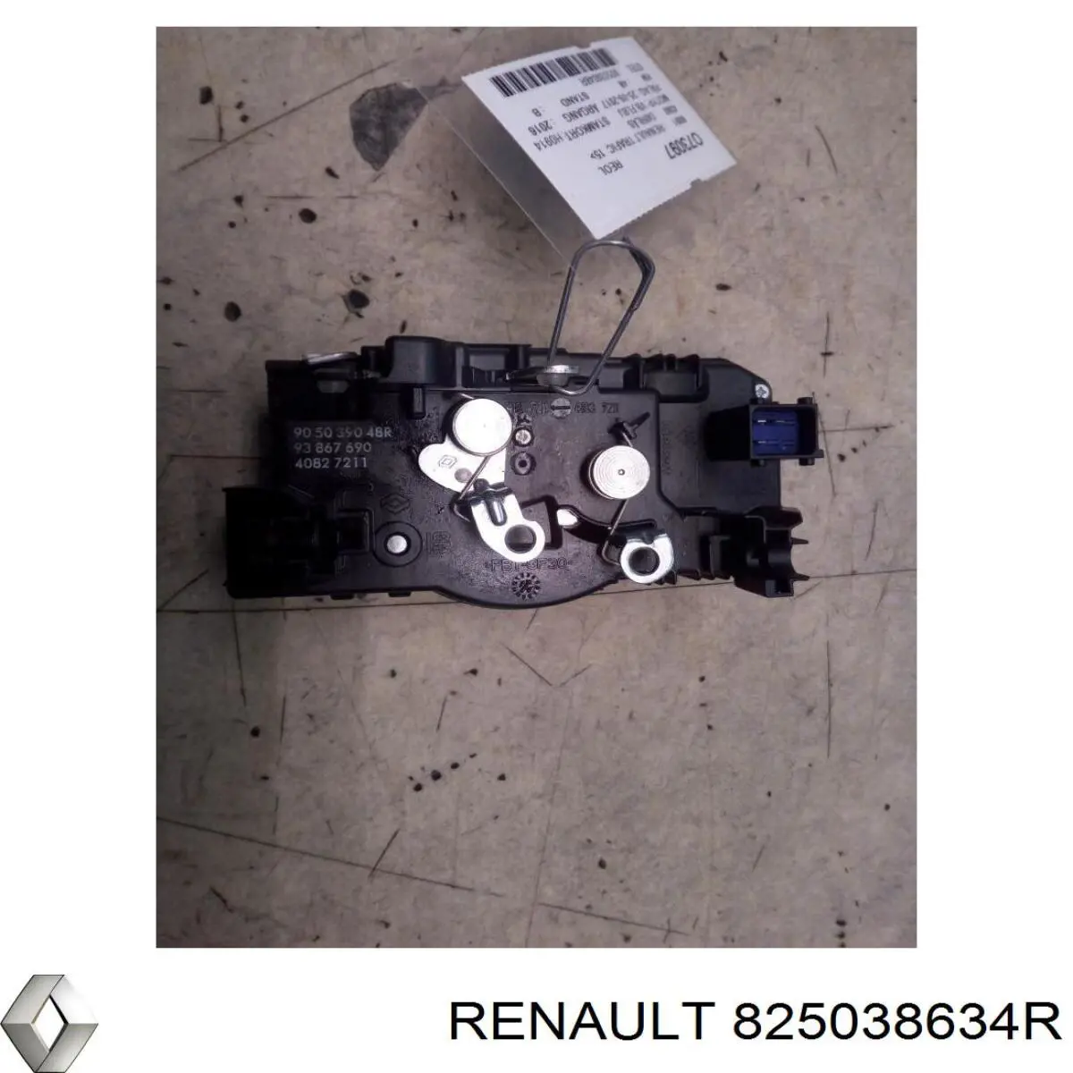 Купити 825038634R Renault (RVI) Замок дверей бічних зсувних лівих