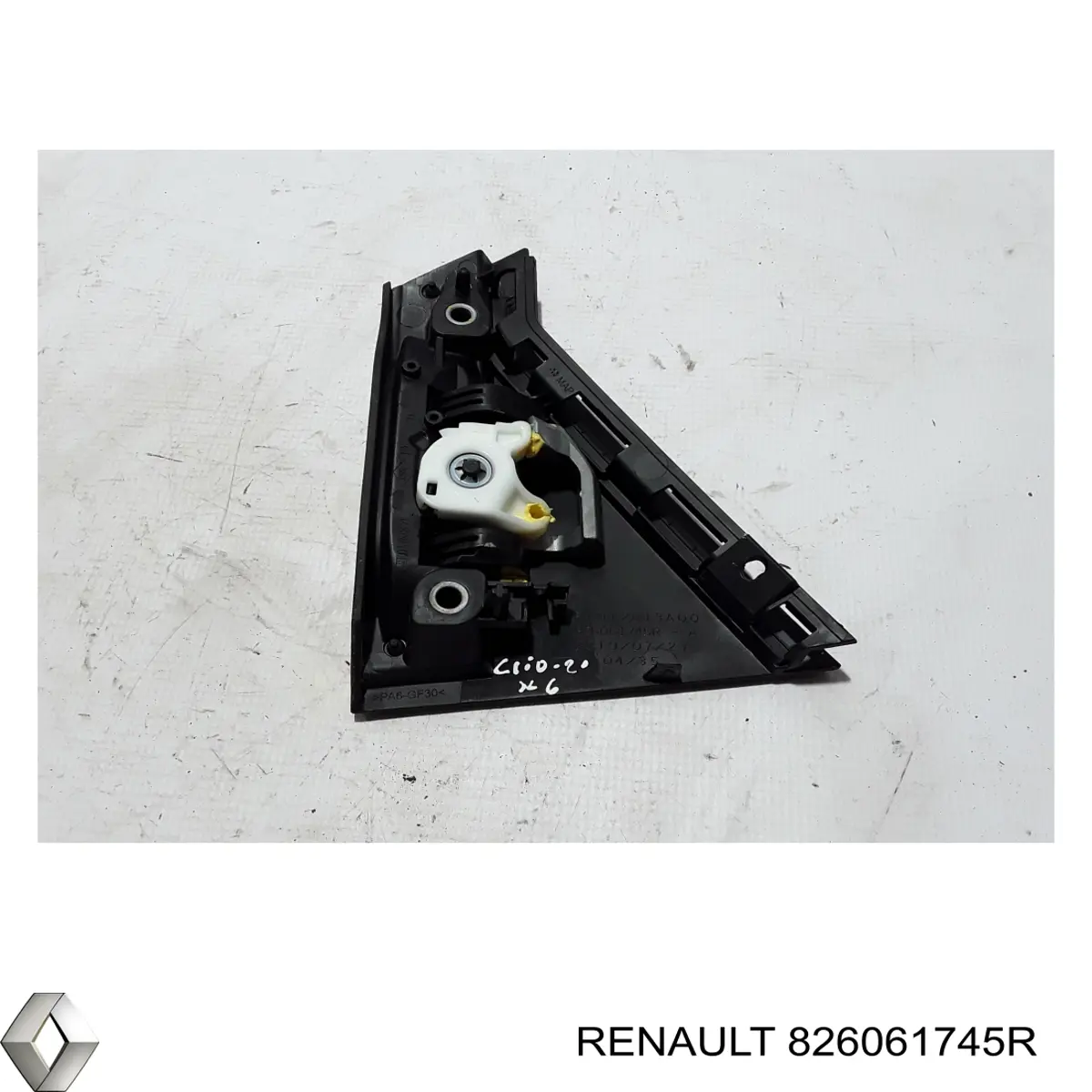Ручка задньої двері зовнішня ліва 826061745R Renault (RVI)