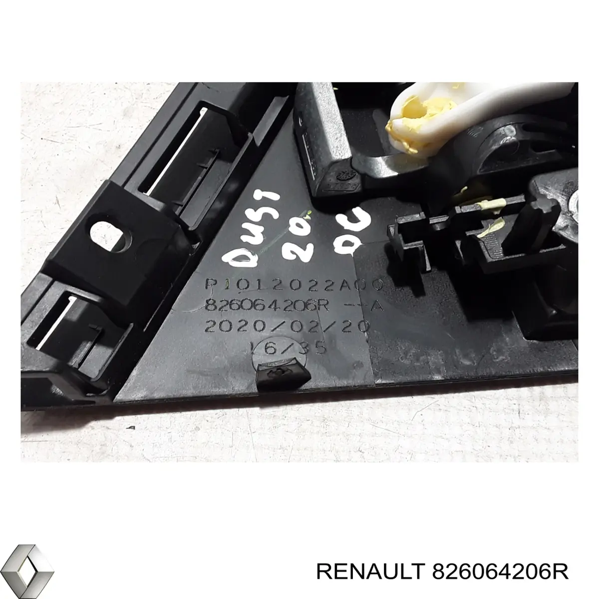 826064206R Renault (RVI) Ручка задніх дверей зовнішня, права