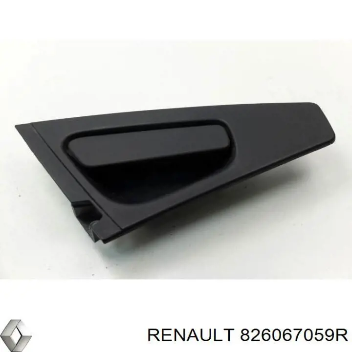 Тримач зовнішньої ручки дверей, задніх лівих Renault (RVI) 826067059R ціна, від 15.22 USD