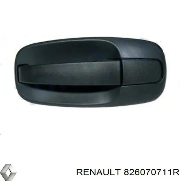 826070711R Renault (RVI) Ручка дверей бічних/зсувних, зовнішня ліва