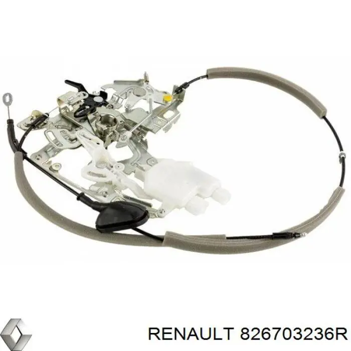Купити 826703236R Renault (RVI) Замок дверей бічних / зсувних