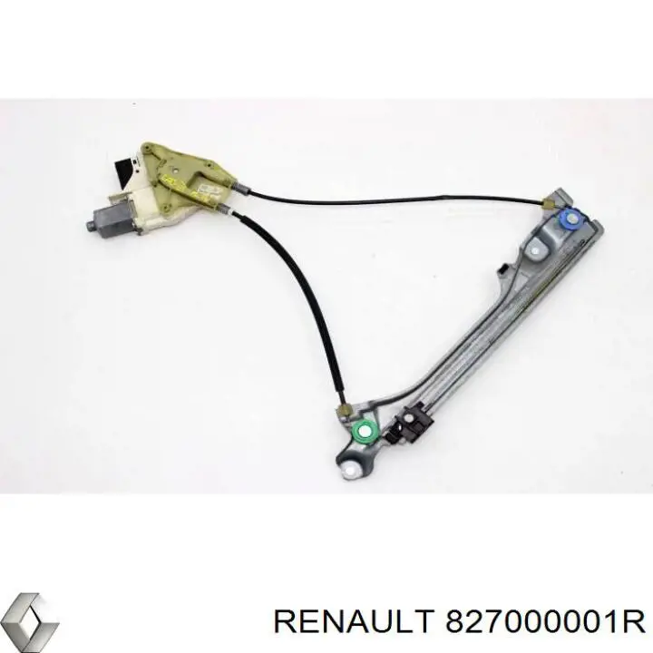Механізм склопідіймача двері задньої, правої Renault Laguna 3 (KT0) (Рено Лагуна)