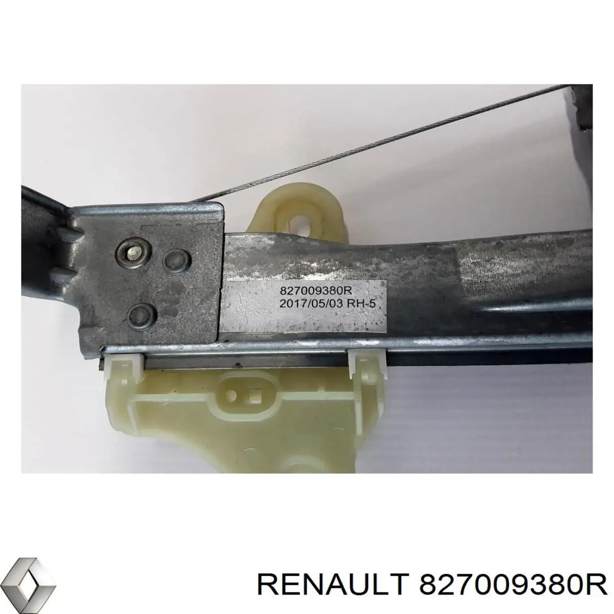 Механізм склопідйомника двері задньої, правої Renault (RVI) 827009380R ціна, від 20.57 USD