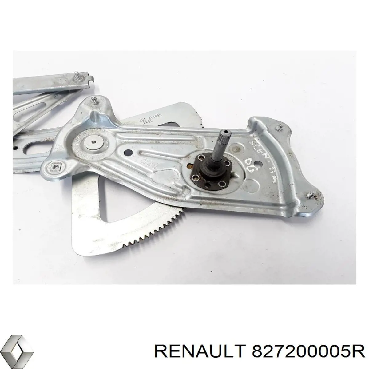 Купити 827200005R Renault (RVI) Механізм склопідіймача двері задньої, правої