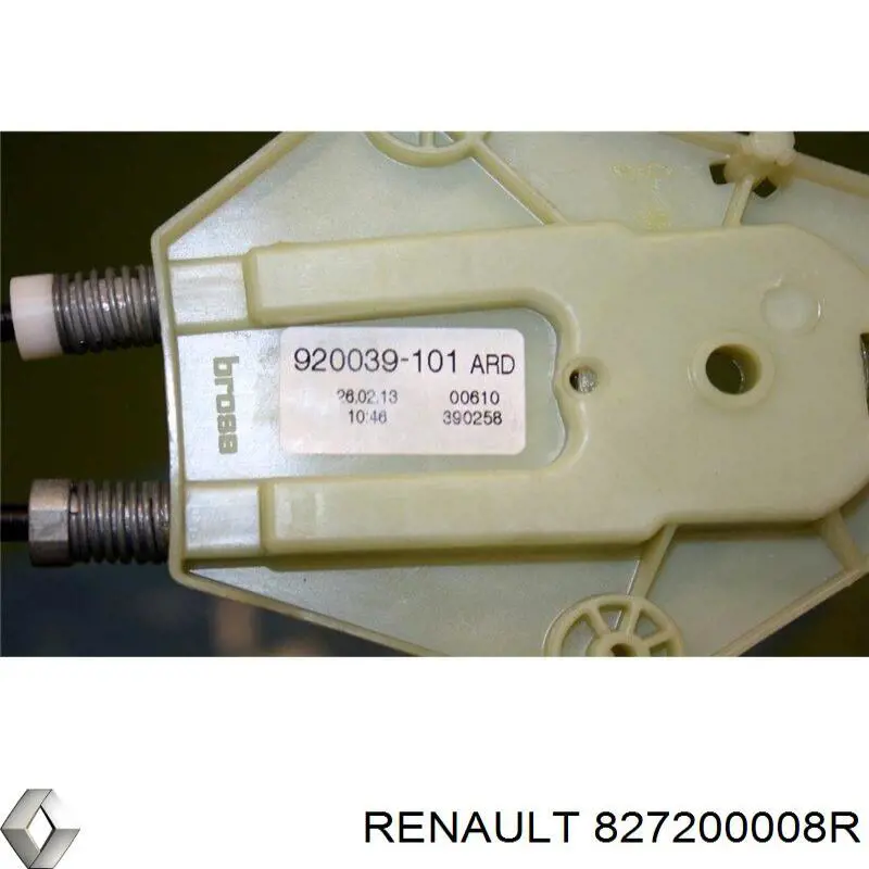 827200008R Renault (RVI) Склопідйомник задніх правих дверей