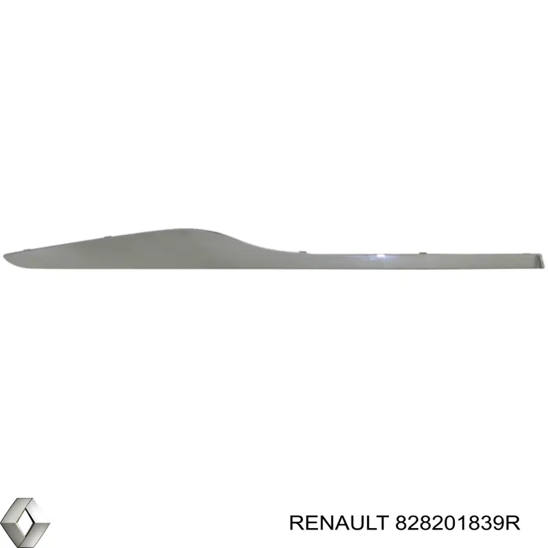 Молдинг задніх правих дверей Renault (RVI) 828201839R ціна, від 28.60 USD