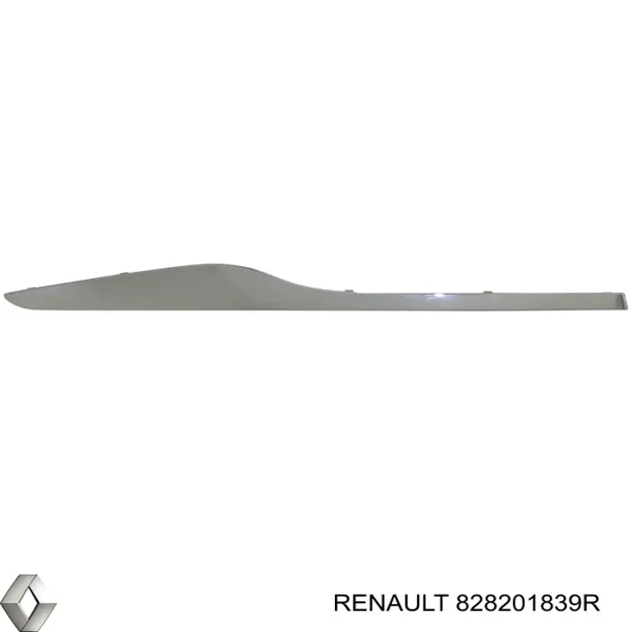 828201839R Renault (RVI) Молдинг задніх правих дверей