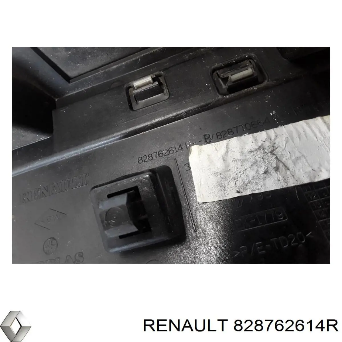 Купити 828762614R Renault (RVI) Молдинг задніх правих дверей