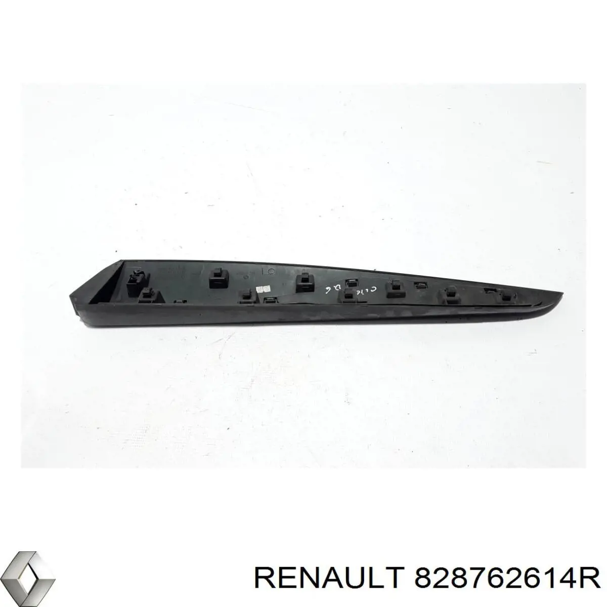 Молдинг задніх правих дверей Renault (RVI) 828762614R ціна, від 29.85 USD