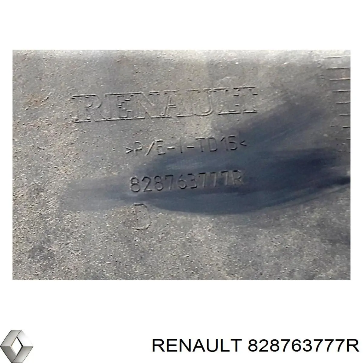 Купити 828763777R Renault (RVI) Накладка задньої правої двері