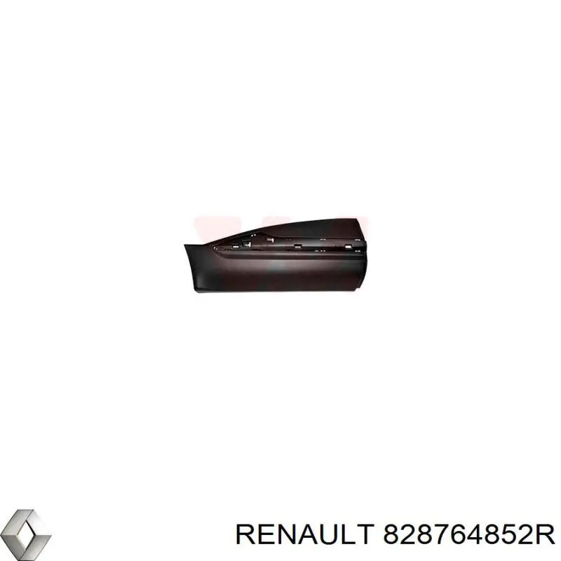 828764852R Renault (RVI) Накладка задніх правих дверей, нижня