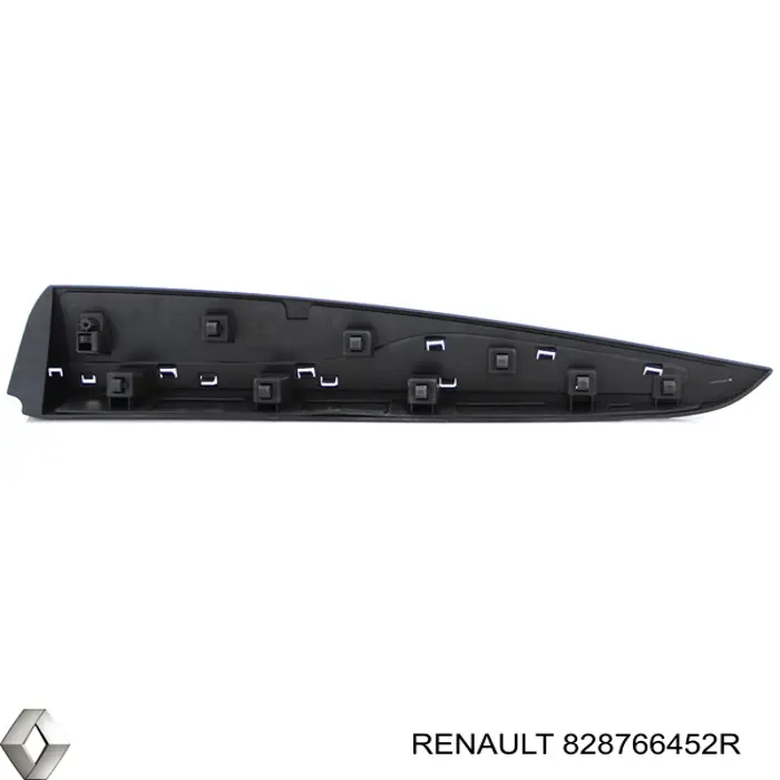 Молдинг задніх правих дверей Renault (RVI) 828766452R ціна, від 33.99 USD
