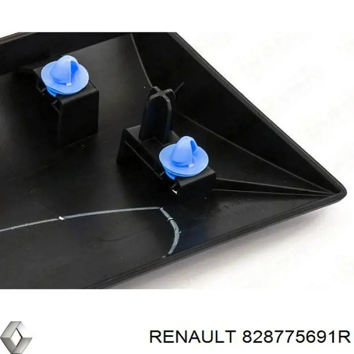 828775691R Renault (RVI) накладка задньої лівої двері
