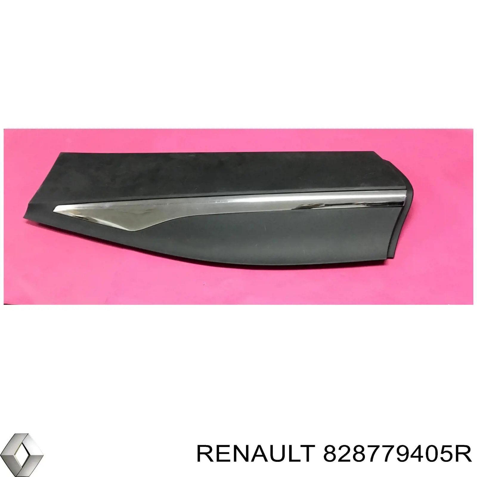 Молдинг задніх лівих дверей 828779405R Renault (RVI)