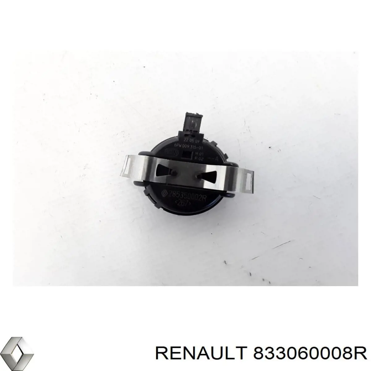 Скло багажного відсіку, праве 833060008R Renault (RVI)