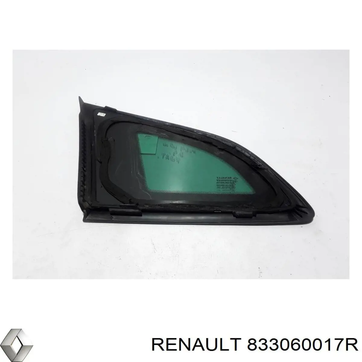 833060017R Renault (RVI) Стукло багажника, праве