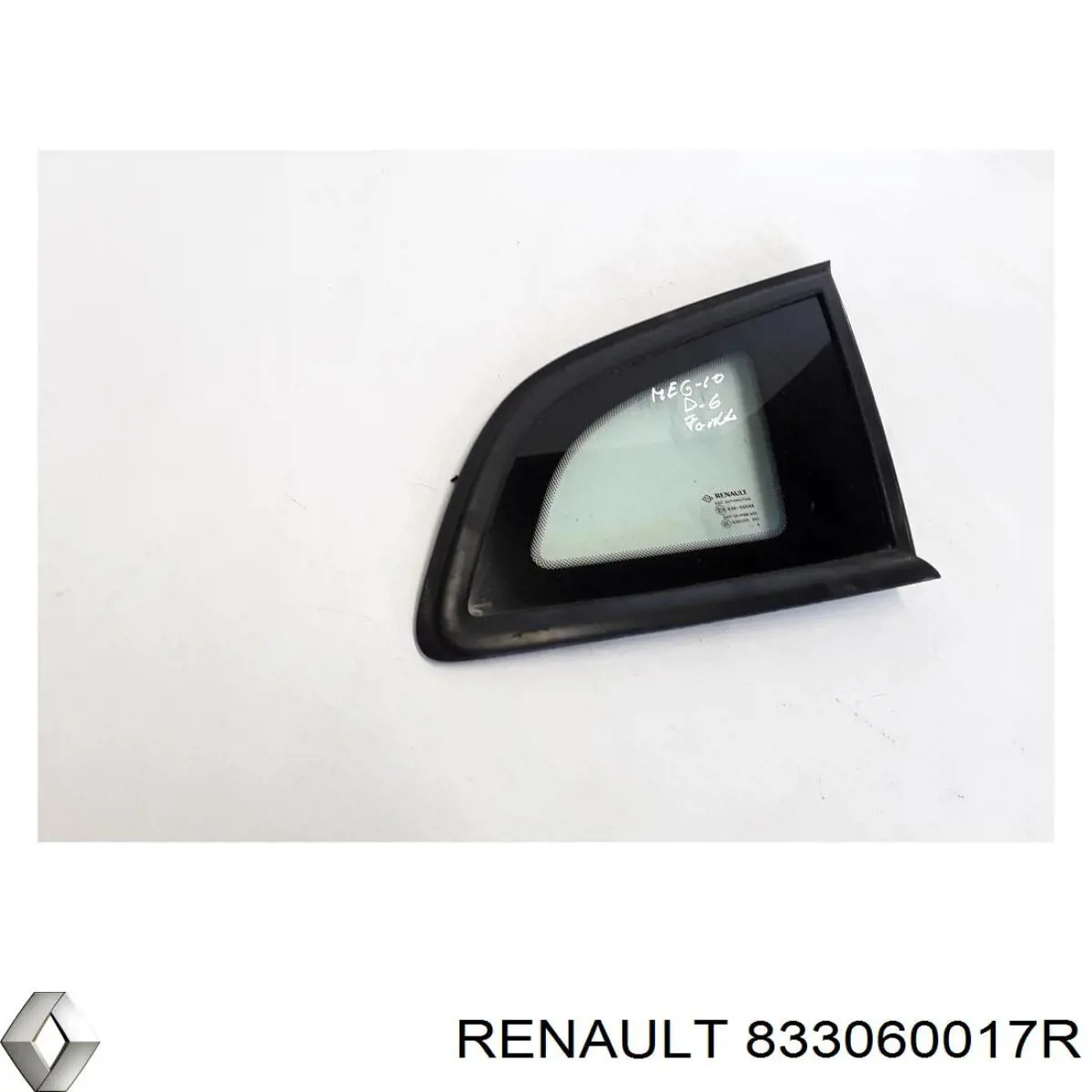 Купити 833060017R Renault (RVI) Скло багажного відсіку, праве