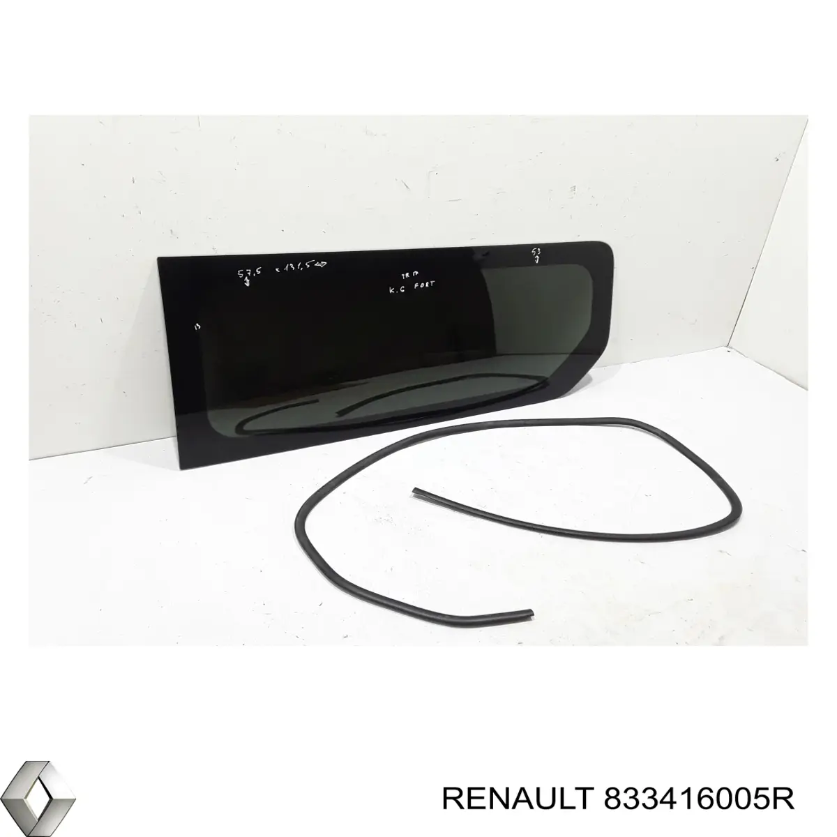 833416889R Renault (RVI) Вікно стінки боковини задка кузова