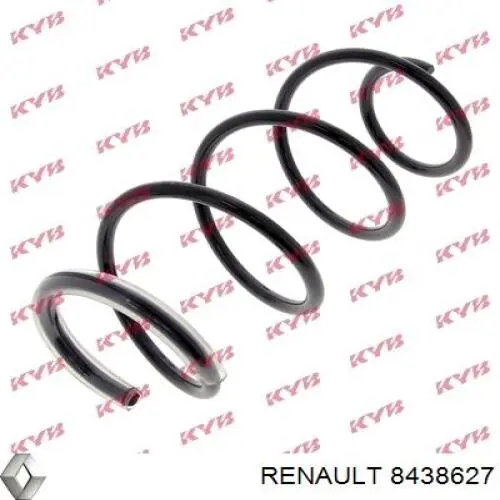 Купити 8438627 Renault (RVI) Гвинтова пружина підвіска