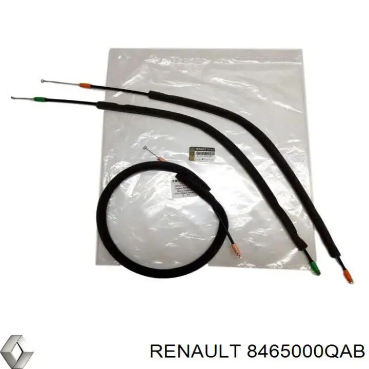 Купити 8465000QAB Renault (RVI) Трос дверей задніх правих