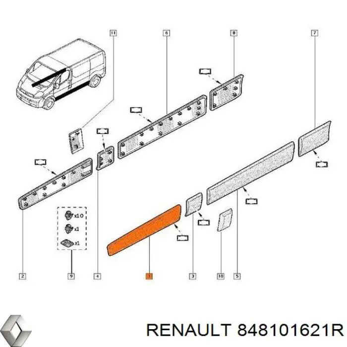  Renault (RVI) 848101621R