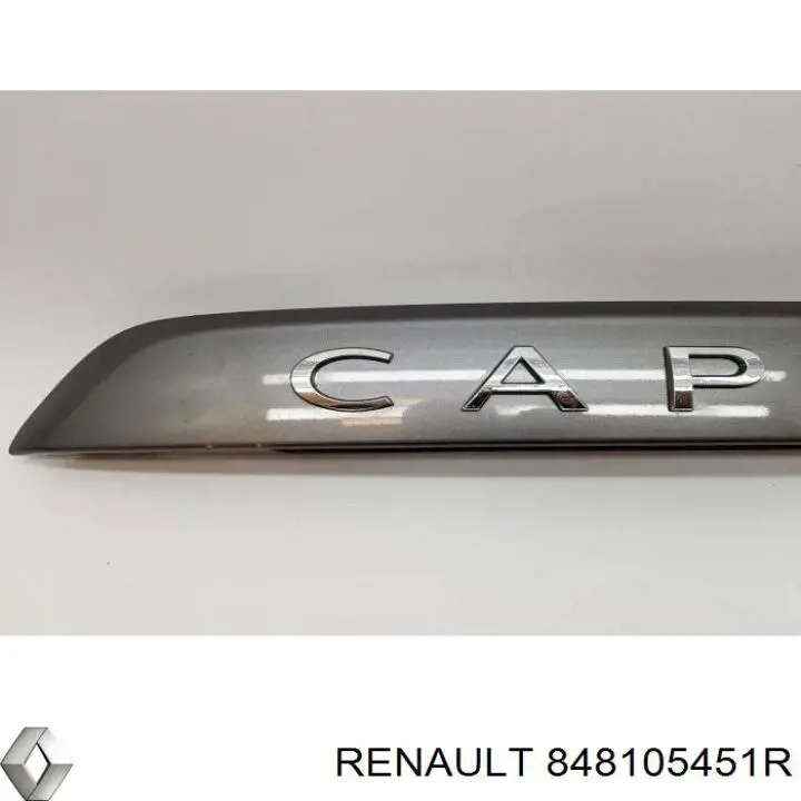 Накладка задньої 3-й/5-й двері Renault (RVI) 848105451R ціна, від 133.88 USD