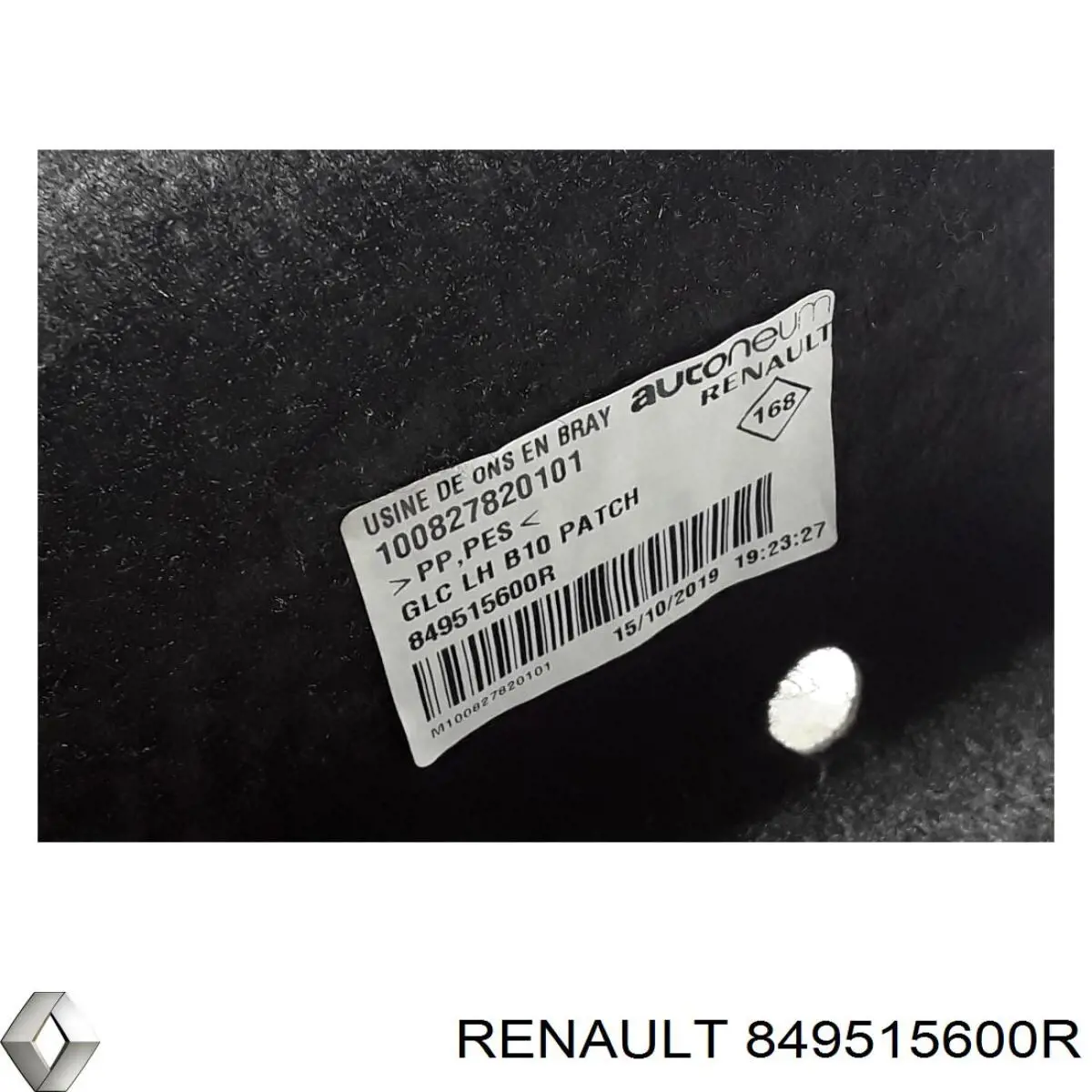 849515600R Renault (RVI) Облицювання багажного відсіку, ліва