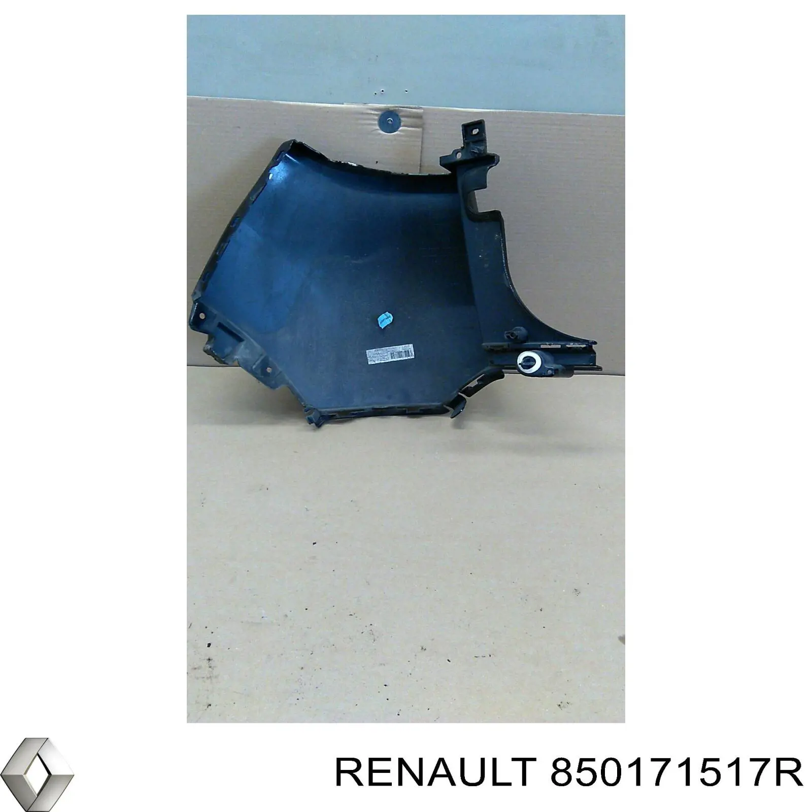 850172547R Renault (RVI) Бампер задній, ліва частина