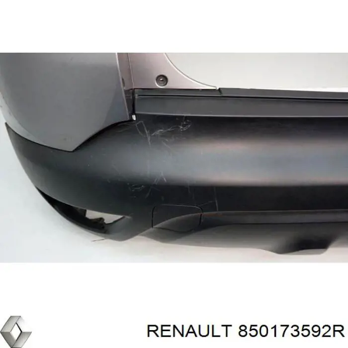 850173592R Renault (RVI) Бампер задній, ліва частина
