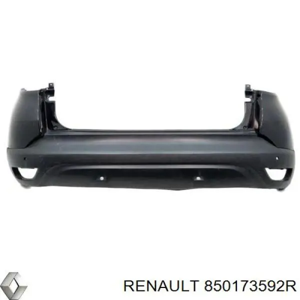 Бампер задній, ліва частина 850172547R Renault (RVI)