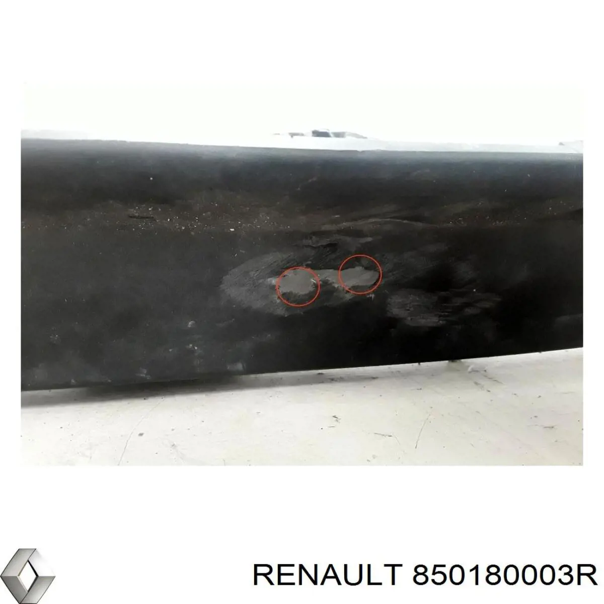 Бампер задній, нижня частина Renault (RVI) 850180003R ціна, від 25.65 USD