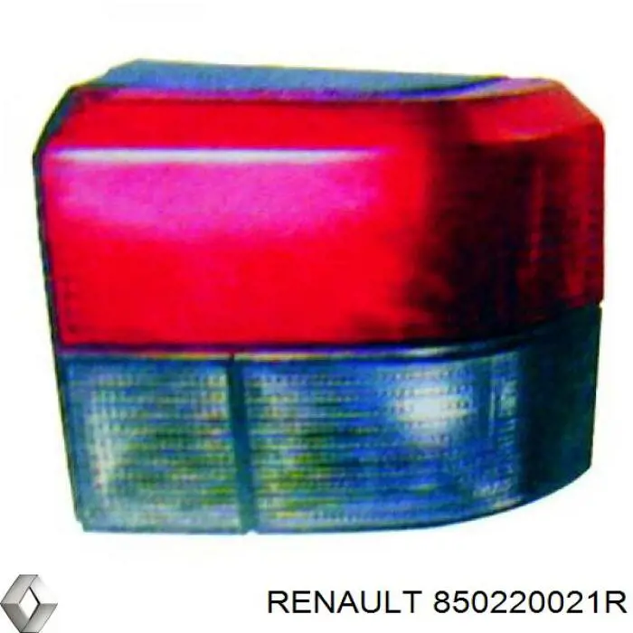 850220021R Renault (RVI) бампер задній