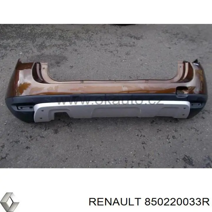 Кожух бампера заднього Renault (RVI) 850220033R ціна, від 49.27 USD