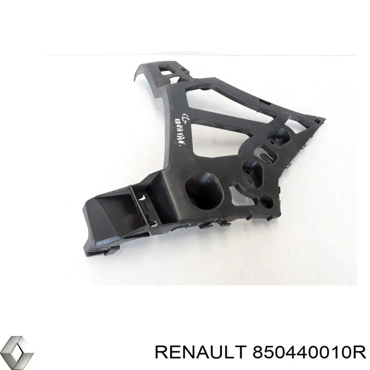 Кронштейн бампера заднього, правий 850440010R Renault (RVI)