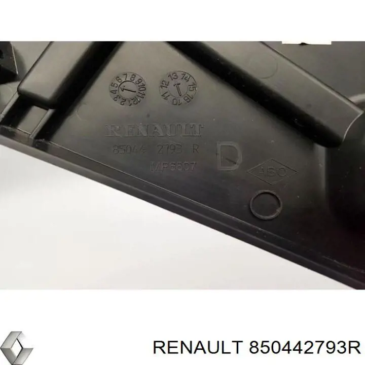 850442793R Renault (RVI) кронштейн бампера заднього, правий