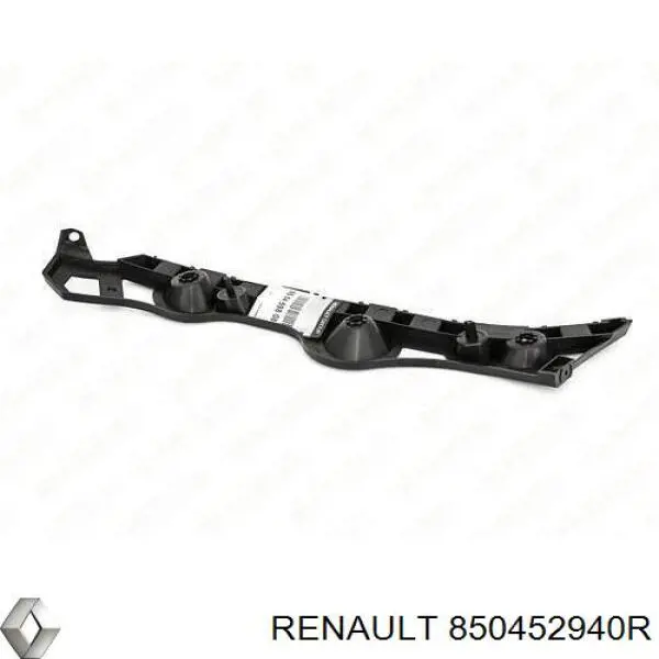 Лівий кронштейн кріплення бампера заднього Renault (RVI) 850452940R